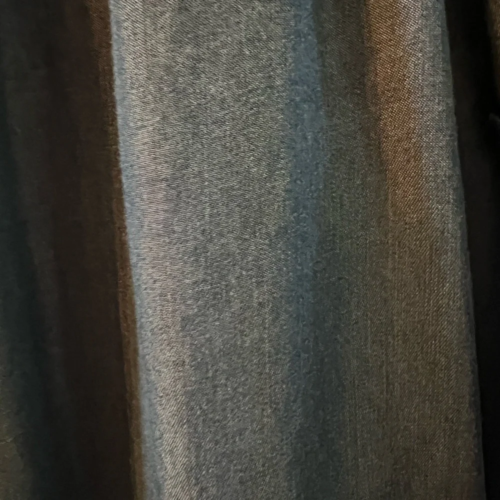 Chic Blue Lace Detail Blouse - Picture 6 of 11